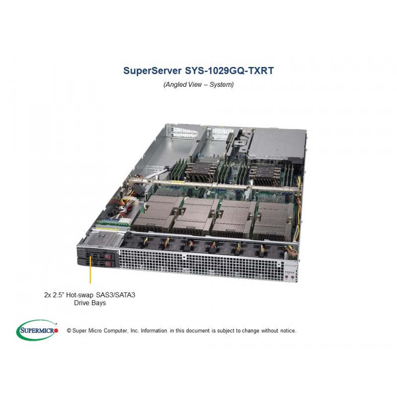 Supermicro SuperServer 1U 1029GQ-TXRT