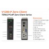 10ZIG V1200-POE Tera2 Dual Screen PCoIP Zero Client POE Dual DVI