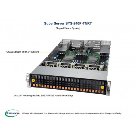 Supermicro SuperServer 2U SYS-240P-TNRT