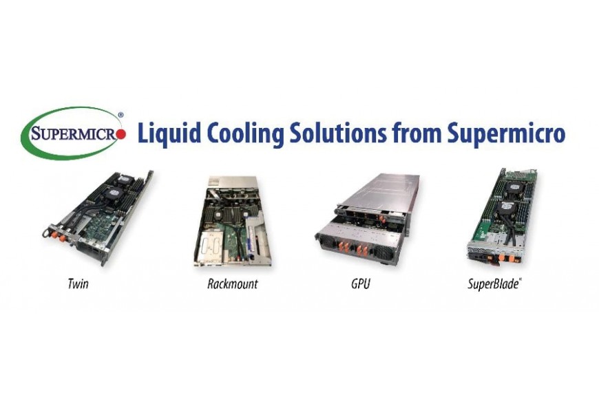 Supermicro présente une gamme de solutions de refroidissement liquide offrant une efficacité supérieure pour les systèmes les plus exigeants dans les 