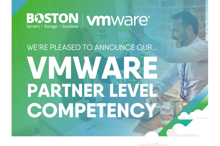 Boston est fier d'être le partenaire de VMWare !