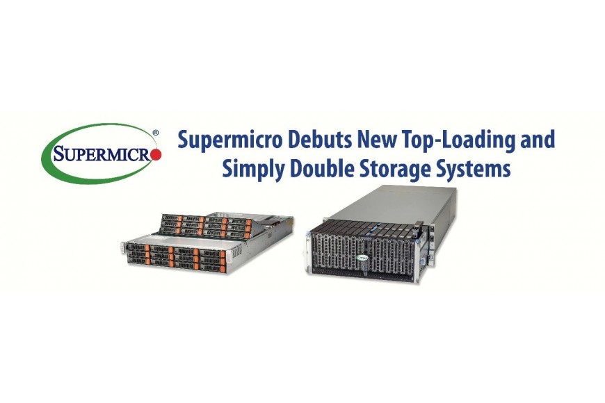 Supermicro lance de nouveaux systèmes de stockage à chargement par le haut et simplement double avec des processeurs Intel Xeon de 3e génération, PCI-