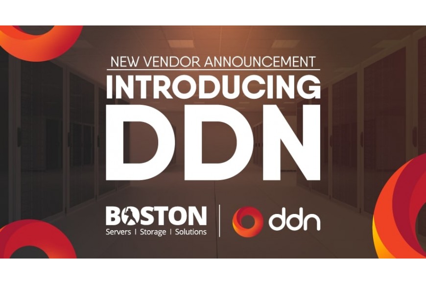 DDN nouveau partenariat avec Boston ! 